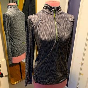 ATHLETA Space-Dye Reflective Long-Sleeved Top